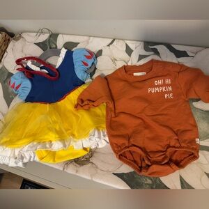 Snow White costume + onsie